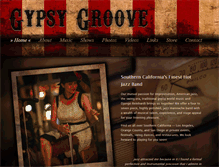Tablet Screenshot of gypsygroove.net